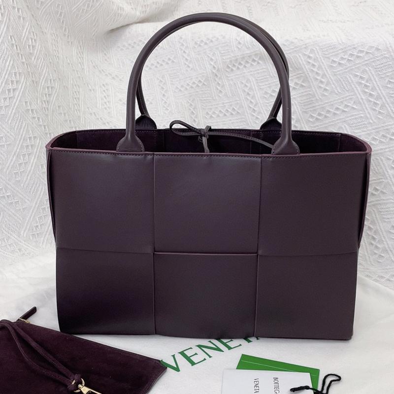 Bottega Veneta Handbags 609175 Plain Grape Purple